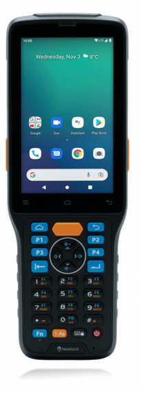 Newland N7 Pro II WWAN, A13 GMS (AER), 4GB/64GB, 4” Gorilla Glass Touch Scr, 38К, 2D Duo Near & FR Mega Pixel im w/Laser Aimer, BT, GPS, NFC, 4G & WiFi, Cam, Incl. USB cab, bat and multiplug adapter