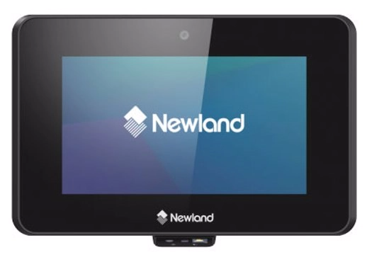 Newland NQuire 500 II Micro Kiosk with 5" Touch Screen, 4GB/64GB, 2D CMOS Mega Pixel imager with Laser Aimer (CM6x, Landscape), 8MP front camera, BT, 4G, GPS, WiFi and POE.Incl. wall mount bracket a