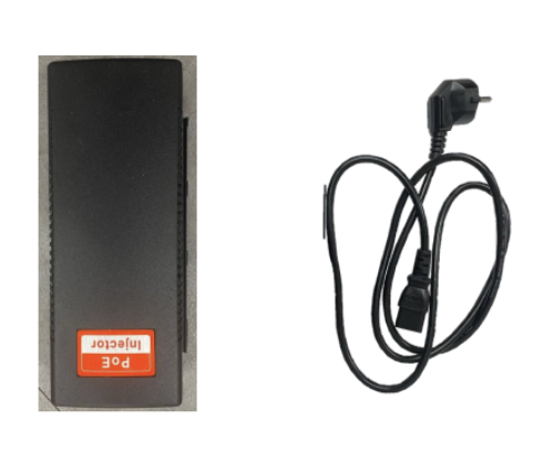 M3 Mobile ASSY: PC10 PoE Injector: 100~240VAC, DC48-56V