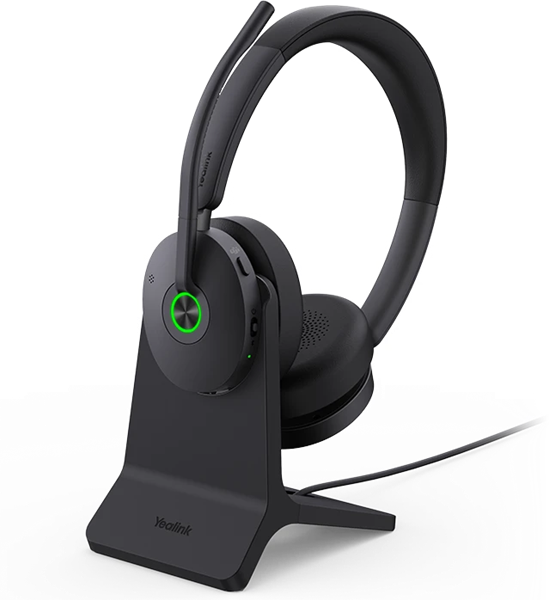 YEALINK BH74 with Stand UC USB-C/A, Беспроводная Bluetooth, HD звук, Шумоподавление ANC,Черная, шт