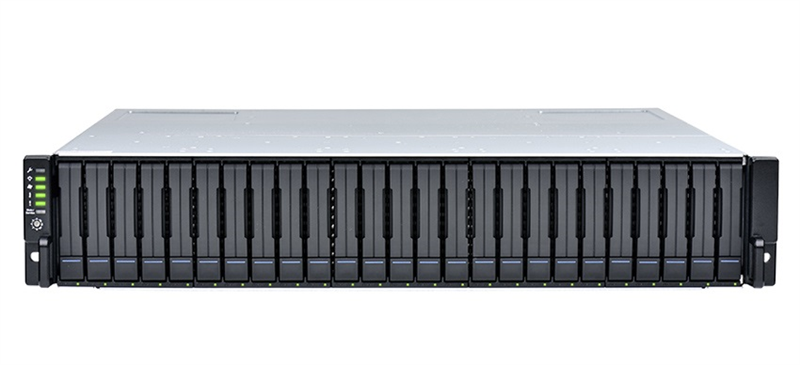 Infortrend JBOD 2U/25bay (GS) dual redundant controller expansion enclosure 8x 12Gb SAS ports, 2x(PSU+FAN module),25xdrive trays,2x12G to 12 G SAS cables,1xRackmount kit (JB 3025RBA)