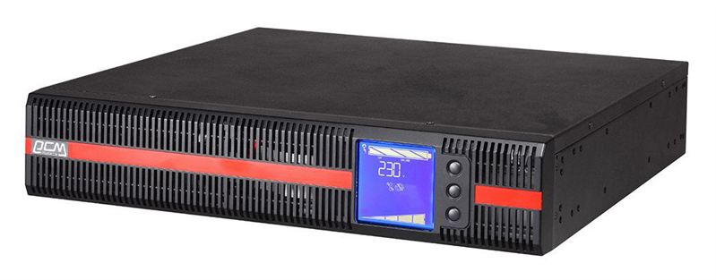 Powercom MACAN SE, On-Line, 2000VA/2000W, Rack/Tower, 8*IEC320-C13, LCD, Serial+USB, SmartSlot, подкл. доп. Батарей (1075913)