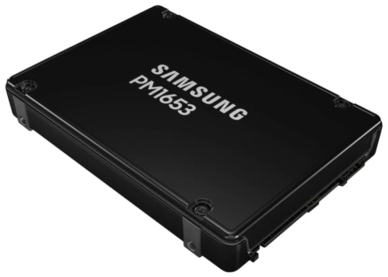 Samsung Enterprise SSD, 2.5"(SFF) 15mm, PM1653, 1920GB (1.92TB), SAS 24Gb/s, R4200/W2400Mb/s, IOPS(R4K) 720K/85K, MTBF 2M, 1DWPD/5Y, TBW 3504TB, OEM (repl. MZILT1T9HBJR-00007)