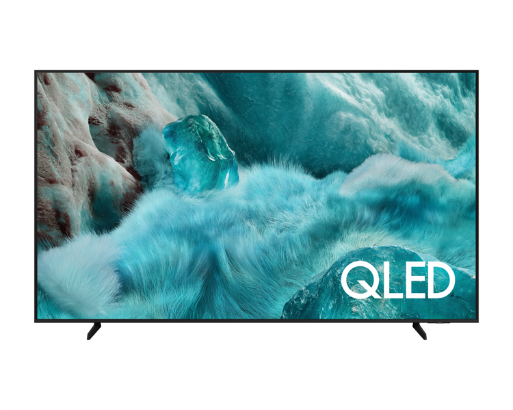 Samsung QLED TV QE75Q7FAAUXRU, 75', QLED, 4K 3840x2160, 60Hz, Tizen Smart TV, 20W, Tuner (DVB-T2/C/S2, PAL,SECAM), HDMI, USB, CI+, Wi-Fi, BT, LAN, VESA 400x400, Black