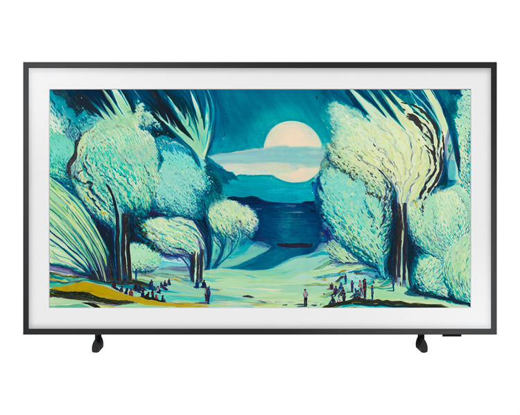 Samsung Lifestyle QLED TV QE43LS03FAUXRU, 43', QLED Frame, 4K 3840x2160, 60Hz, Tizen Smart TV, 20W, Tuner (DVB-T2/C/S2, PAL,SECAM), HDMI, USB, USB-C, CI+,  Wi-Fi, BT, LAN, VESA 200x200, class B, Black