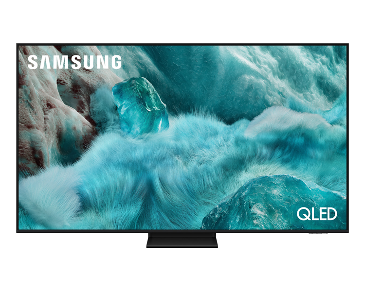Samsung QLED TV QE55Q7F5AUXRU, 55', QLED, 4K 3840x2160, 60Hz, Tizen Smart TV, 20W, Tuner (DVB-T2/C/S2, PAL,SECAM), HDMI, USB, CI+,  Wi-Fi, BT, LAN, Black