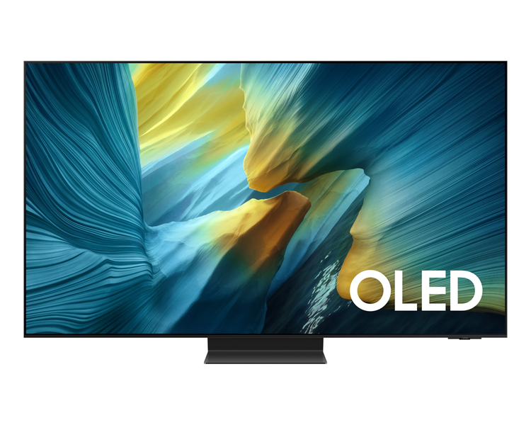 Samsung OLED TV QE77S95FAUXRU, 77', OLED, 4K 3840x2160, 120Hz, Tizen Smart TV, 70W, Tuner (DVB-T2/C/S2, PAL,SECAM), HDMI, USB, USB-C, CI+, Wi-Fi, BT, LAN, VESA 400x400,  class A, Graphite Black