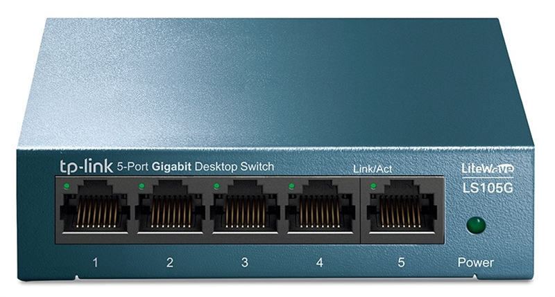 TP-Link LS105G, LiteWave 5-Port Gigabit Desktop Switch