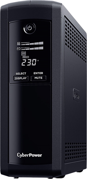 Cyberpower VP1200ELCD Line-Interactive 1200VA/720W USB/RS-232/RJ11/45  (4 + 1 EURO)
