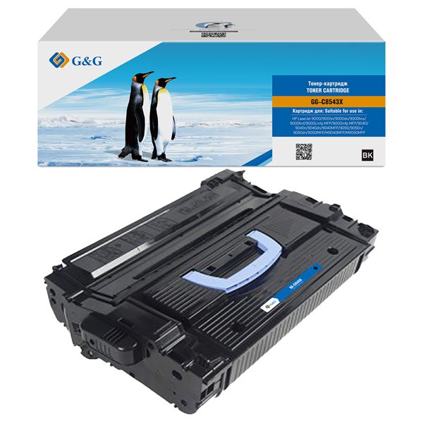 G&G GG-C8543X черный (30000стр.) для HP LJ 9000/9040/9050