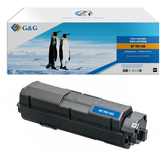 G&G GG-TK1160 черный (7200стр.) для Kyocera Ecosys P2040