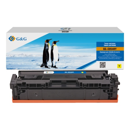 G&G GG-C054HY желтый (2300стр.) для Canon LBP621/623 MF641/643/645
