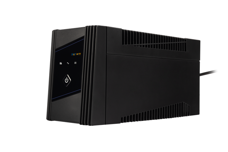 SMARTWATT ИБП линейно-интерактивный, 450/250 ВА/Вт, напольный, LED индикация, Schuko CEE7/4 - 2 шт. (3703020390004)