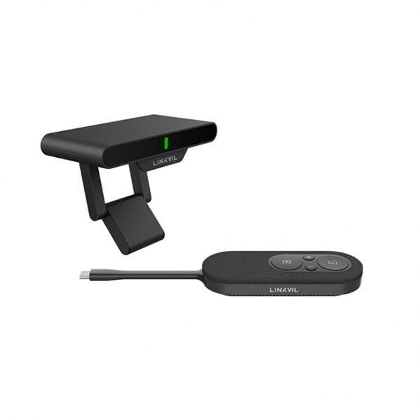 LINKVIL CA200 All-in-one решение для ВКС: RC10+CP20; 4K UHD One-click Screen-sharing, Wireless HDMI and camera support, Auto-framing