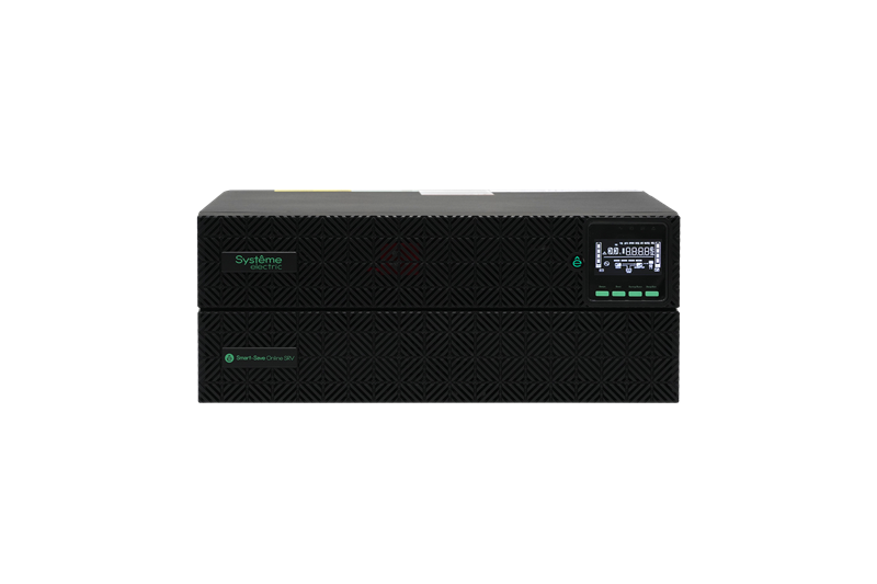 Systeme Electric Smart-Save Online SRV,  2000VA/2000W, On-Line, Extended-run, Rack 2U(Tower convertible), LCD, Out: 8xC13, SNMP Intelligent Slot, USB, RS-232, Dry contact