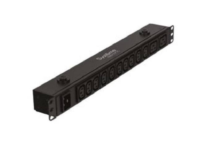 БРП Uniprom, базовый, 1U, 240В, 1Ф, 16A, 10xC13 2xC19, 2м кабель, IEC320 C20