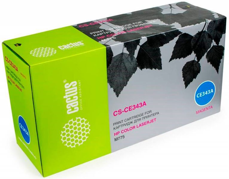 Cactus CS-CE343A CE343A пурпурный (16000стр.) для HP CLJ M775