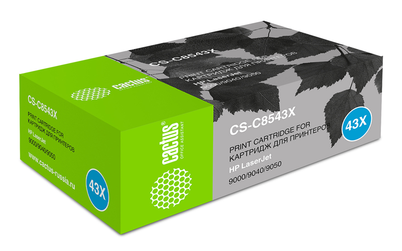 Cactus CS-C8543X С8345X черный (30000стр.) для HP LJ 9000/9040/9050