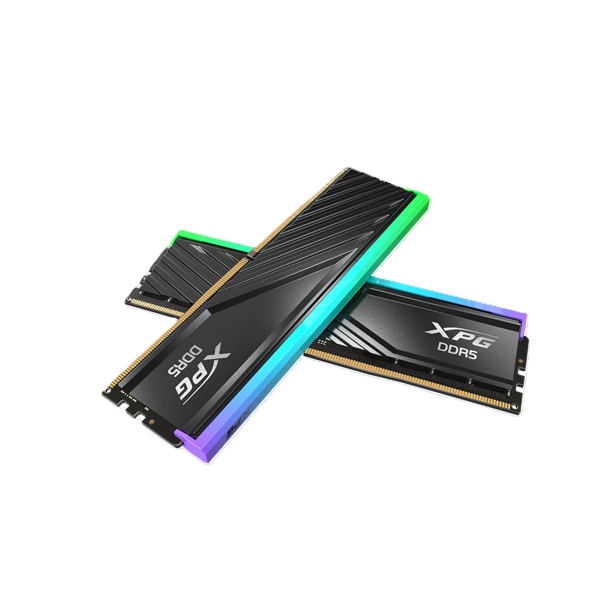 ADATA LANCER BLADE RGB DDR5 DIMM 32GB 6000MHz 2*16GB 30-40-40 1.4V BLACK DUAL TRAY