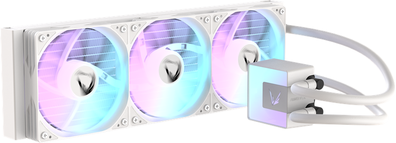 Formula V Line ICE JET GLOW 360 WH, 360mm, 3x120mm, ARGB fans, LGA115X/1200/1700/1851, AM4/AM5