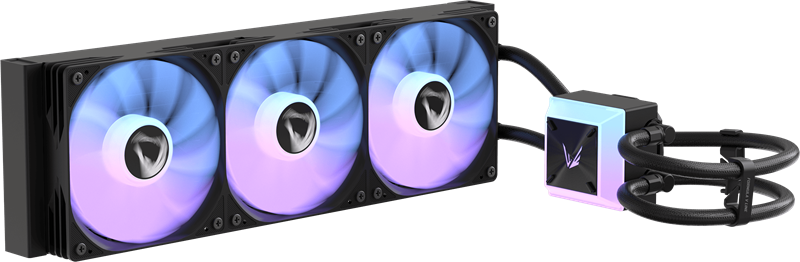 Formula V Line ICE JET VISION 360 BK, 360mm, 3x120mm, ARGB fans, LGA115X/1200/1700/1851, AM4/AM5