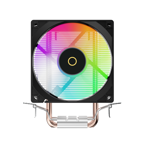 Ocypus Gamma A20 BK ARGB, 92mm FARGB FAN, Top FARGB Panel, 2 HEAT PIPES, 3-PIN, 1900 RPM, 21DBA, HYDRO BEARING, LGA115X/1200/1700/18XX, AM4/AM5